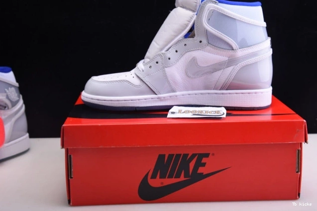 Cheap TBK CK6637-104 Air Jordan Blue Racer White 1 High Retro Zoom 0817